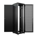 SKAT TB-22R660PF-B Шкаф напольный универсальный серверный 22U 600х600мм дверь перфорированная