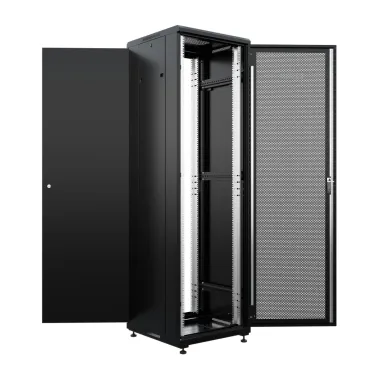 SKAT TB-42R660PF-B Шкаф напольный универсальный серверный 42U 600х600мм дверь перфорированная
