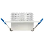 Светильник встраиваемый декоративный DK110 WH/CL MR16 GU5.3 белый прозрачный