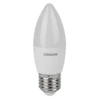Лампа светодиодная LED 7 Вт E27 3000К 560Лм свеча 220 В (замена 60Вт) OSRAM