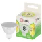 Лампа светодиодная LED 8 Вт 800Лм 3000К MR16-8W-830-GU5.3 GU5.3 софит теплый свет Green Line