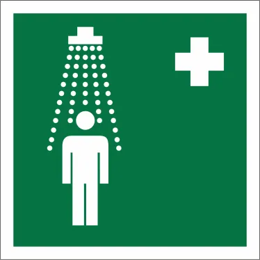 Знак безопасности NPU-1818.EC03''Пункт приема гигиенических процедур (душевые)''