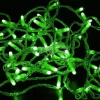                  Гирлянда Нить 10 м, с эффектом мерцания, прозрачный ПВХ, 24В, Зелёный
               