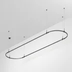 Трек ART-APRIORI-OVAL-HANG-4000x1000 (BK) (ARL, IP20 металл, 3 года)
