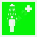                  Знак безопасности NPU-2424.EC04''Пункт обработки глаз''
               