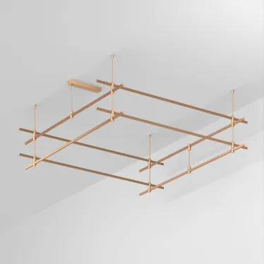 Трек ART-APRIORI-QUADRAT-2-ROD-400-2000x2000 (GD) (ARL, IP20 металл, 3 года)