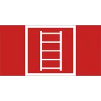                  Знак безопасности NPU-7035.F03''Пожарная лестница''
               