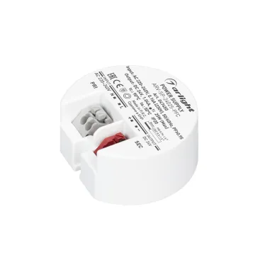 Блок питания ARV-SP-24025-PFC (24V, 1A, 25W) (ARL, IP20 Пластик, 5 лет)