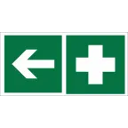                  Знак безопасности BL-3517.EC18''Аптечка первой медицинской помощи налево''
               