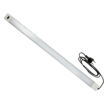 Светильник светодиодный для мебели. LI-F45-9W/4500K/DIM SENSOR IP20 SILVER 600*35*16мм 600Lm