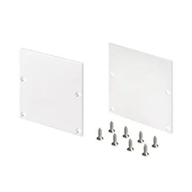 Заглушка SL-LINE-5050-LW WHITE глухая (ARL, металл)