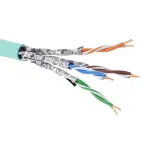                  Кабель CAT 6A, U/UTP Application, нг(А)-HF, бухта 500м, аква | RN6AUUA01AQ | DKC
               