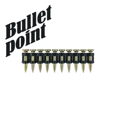 Гвозди усиленные по бетону и металлу CN EG bullet point 3,05х22 мм (1000 шт)