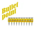 Гвозди усиленные по бетону и металлу MG bullet point 3,05х22 мм (1000шт)