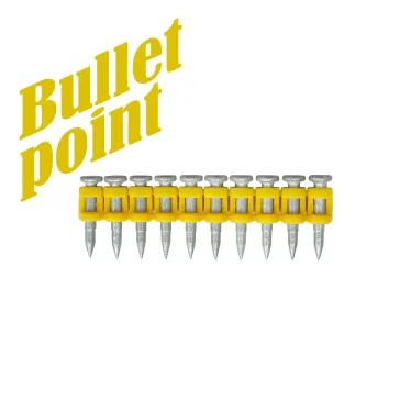 Гвозди усиленные по бетону и металлу MG bullet point 3,05х22 мм (1000шт)