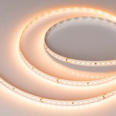 Лента светодиодная UL-A120-10mm 48V Warm2400 (10 W/m, IP20, 30m) (ARL, открытый, 120 LED/m)
