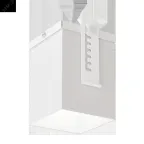 Светильник светодиодный административный офисный ДВО33-15-001 Horizon Cube IP54 940