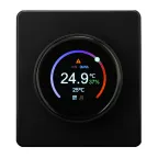                  ROUND Термостат электронный с индикацией Wi-Fi скрытой установки оникс
               