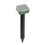                  Устройство для отпугивания кротов и змей UDR-S21 SOL GREEN , на солнечной батарее. Постоянная частота вибрации. Аккумулятор в/к. IP44. Зеленый. TM
               
