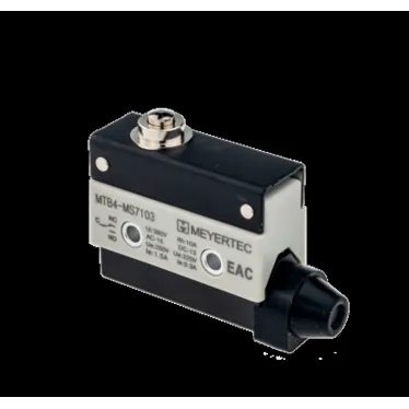 Выключатель концевой, NO+NC, IP54,плунжер укороченный MTB4-MS7103 | 54259 | ОВЕН
