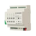 Актуатор INTELLIGENT ARLIGHT KNX-4063-82-WTO-CL-DIN (BUS/230V, 6x300mA, KNX Secure) (IARL, IP20 пластик, 2 года)