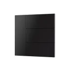 Накладка панели INTELLIGENT ARLIGHT KNX-23-4G-SUF Black (Backlightless) (IARL, IP20 металл, 2 года)