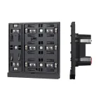 Панель управления кнопочная INTELLIGENT ARLIGHT KNX-304-22-IN Black (Bus) (IARL, IP20 пластик, 2 года, механизм)