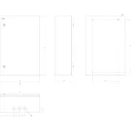 Корпус металлический SIMPLE ЩМПг-07 (600х400х175) IP54 У2 серый