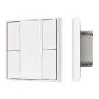 Панель кнопочная KNX-301-22-4-SH-IN White (BUS, Frame) (IARL, IP20 Пластик, 3 года) INTELLIGENT