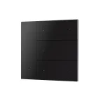                  Накладка панели INTELLIGENT ARLIGHT KNX-23-4G-SUF Black (Backlight) (IARL, IP20 металл, 2 года)
               