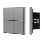                  Панель кнопочная KNX-304-23-IN Grey (BUS, Frame) (IARL, IP20 металл, 2 года)
               