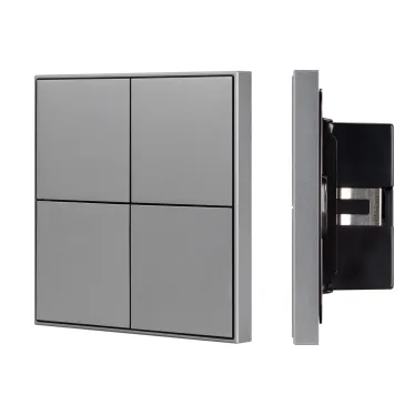 Панель кнопочная KNX-304-23-IN Grey (BUS, Frame) (IARL, IP20 металл, 2 года)