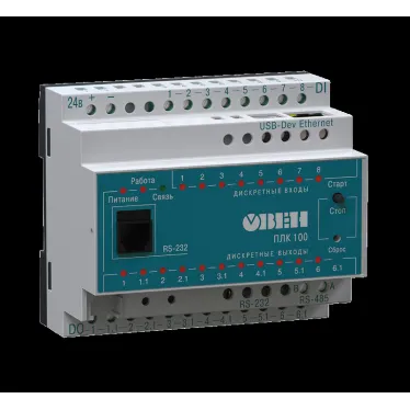 Программируемый логический контроллер ПЛК100-24.Р-М | 10740 | ОВЕН