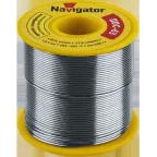                  Припой NEM-Pos05-63K-1-K200 (ПОС-63, катушка, 1 мм, 200 гр) Navigator
               