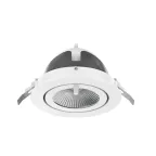                  Светильник LED ДАУНЛАЙТ ОКО СВО CRI90 20Вт 2200Лм КСС Г60 4,0К IP44/20 прозрачный рассеиватель
               