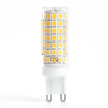 Лампа светодиодная LED 9вт 230в G9 теплый капсульная