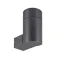 Светильник светодиодный LGD-RAY-WALL-R65-12W Warm3000 (GR, 6 deg, 230V) (ARL, IP65 металл, 3 года)