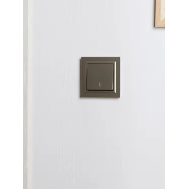 BRITE Рамка 1 пост IP44 РУ-1-БрШ-44 шампань