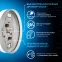 Лампа светодиодная LED 8 Вт 760 лм 6500К таблетка холодный GX53 AC 220В Black Gauss