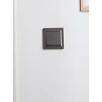 BRITE Рамка 1 пост IP44 РУ-1-БрС-44 сталь