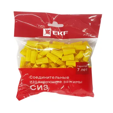 Скрутка СИЗ-4 1.75-10.5мм2 желтая (100шт)