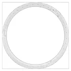 Светильник светодиодный административный офисный ДСО33-40-121 Horizon Ring RD 940
