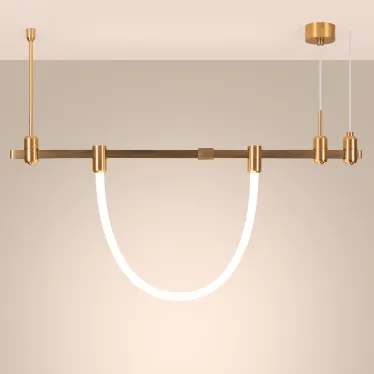 Светильник светодиодный ART-APRIORI-TUBE-ELASTIC-R38-L1000-8W Warm3000 (GD, 360 deg, 48V) (ARL, IP20 Металл, 3 года)