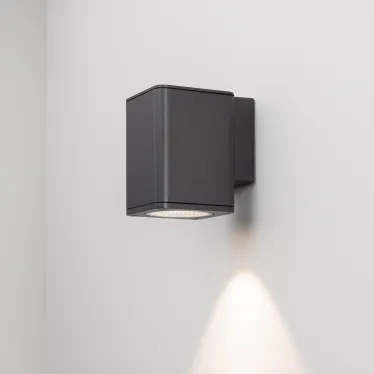 Светильник LGD-EVO-WALL-S100x100-12W Warm3000 (GR, 44 deg, 230V) (Arlight, IP54 Металл, 3 года)