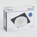 Светильник ИВО-50w G5.3 квадратный черный