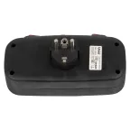 Разветвитель сетевой S-GES3-16OB BLACK с выключателм, с/з. 3 гнезда. 16А, 3500Вт. Черный. ТМ Uniel