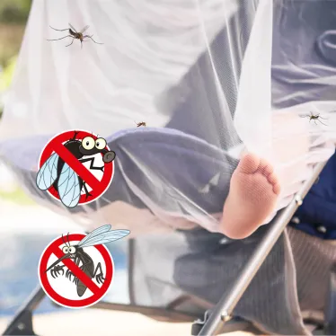 Детская антимоскитная сетка для коляски 70х130 см, REXANT