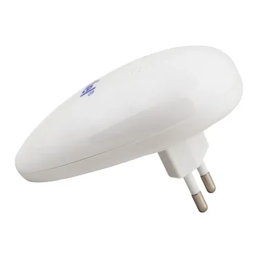 Ультразвуковой отпугиватель насекомых и грызунов UDR-E14 WHITE. 220В. Площадь до 120м2. Белый. TM Uniel