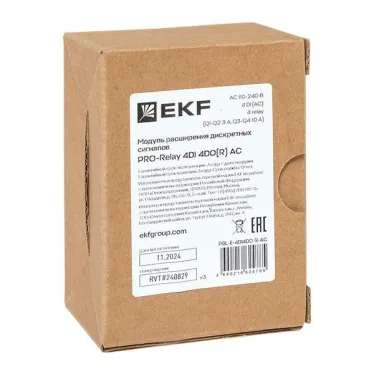 Модуль расширения дискретных сигналов PRO-Relay 4DI 4DO(R) AC