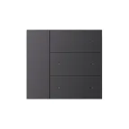 Накладка панели INTELLIGENT ARLIGHT KNX-23-4G-SUF Dark Grey (Backlight) (IARL, IP20 металл, 2 года)